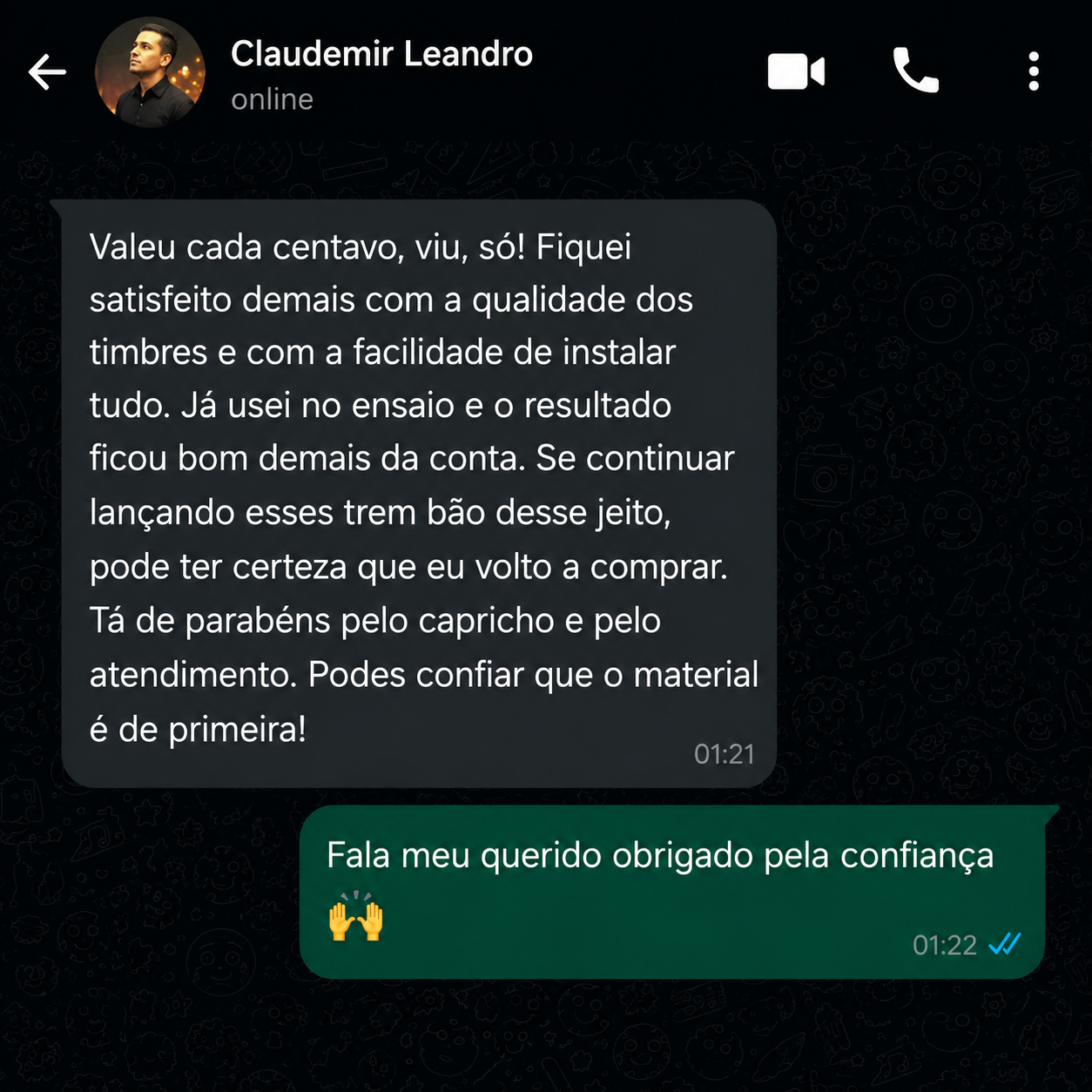 Espaço para depoimento 08