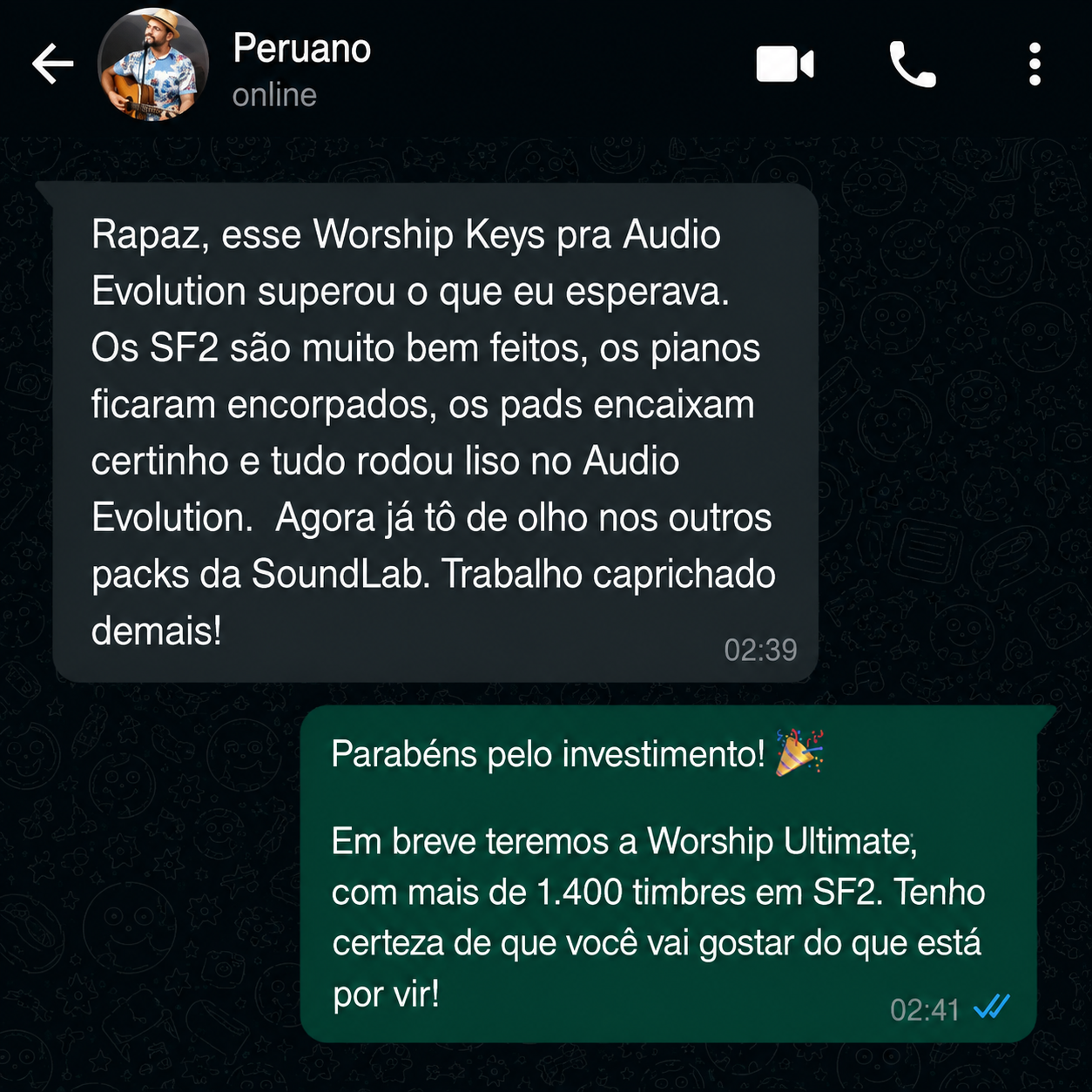 Espaço para depoimento 11