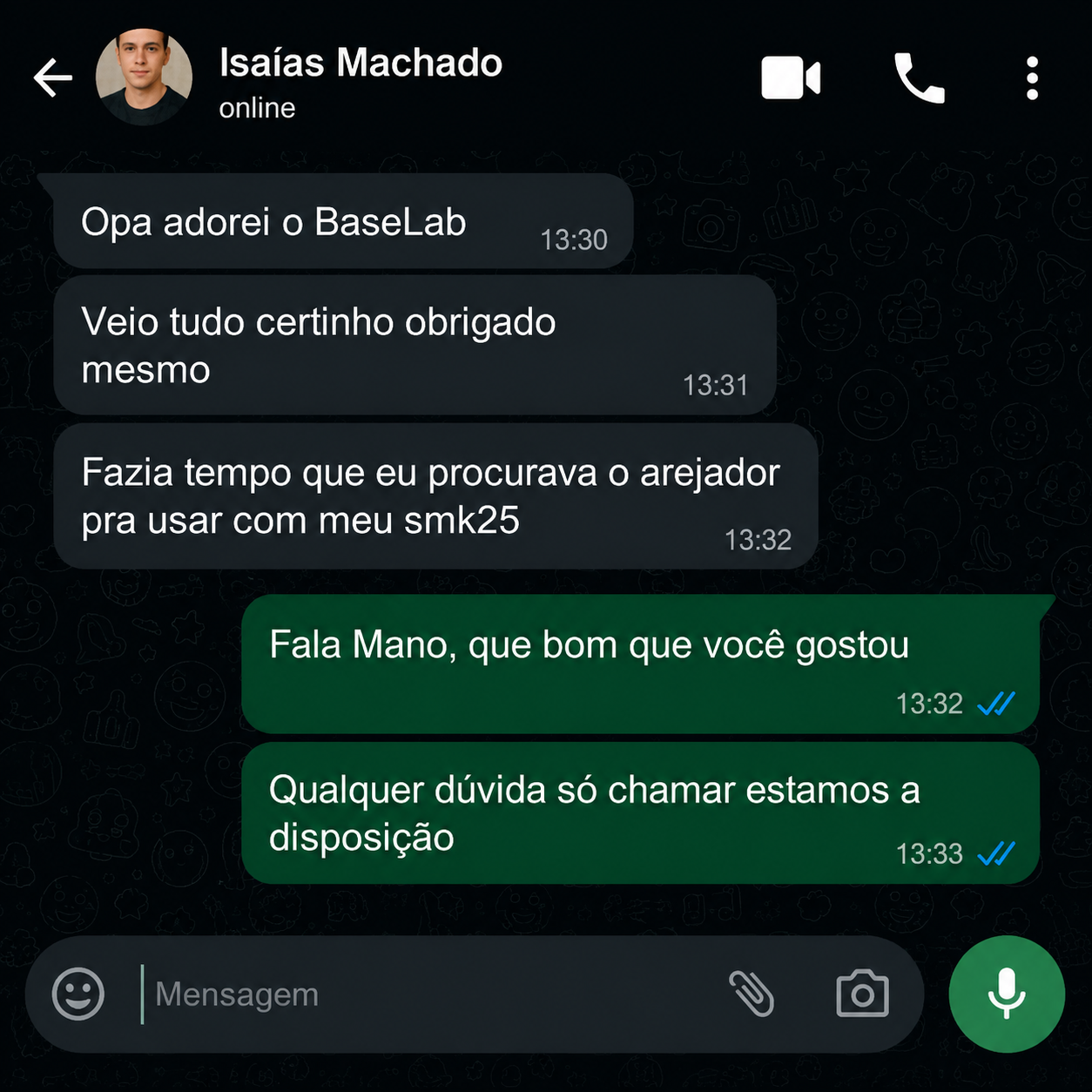 Espaço para depoimento 13