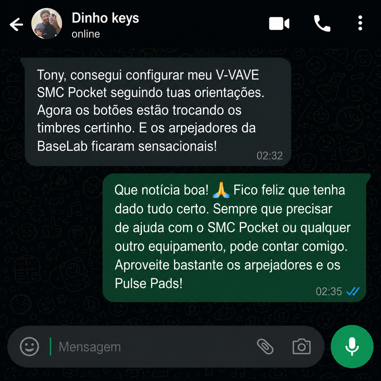 Espaço para depoimento 23
