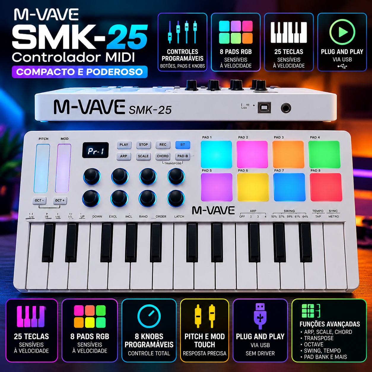 SMK25 - configuração gratuita SoundLab