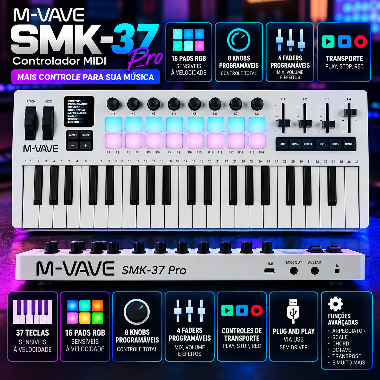 SMK37 - configuração gratuita SoundLab