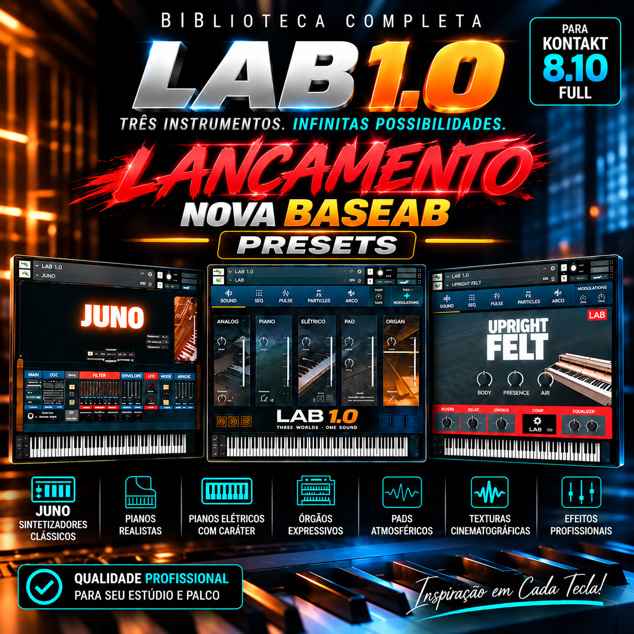 LAB 1.0 - pacote SoundLab